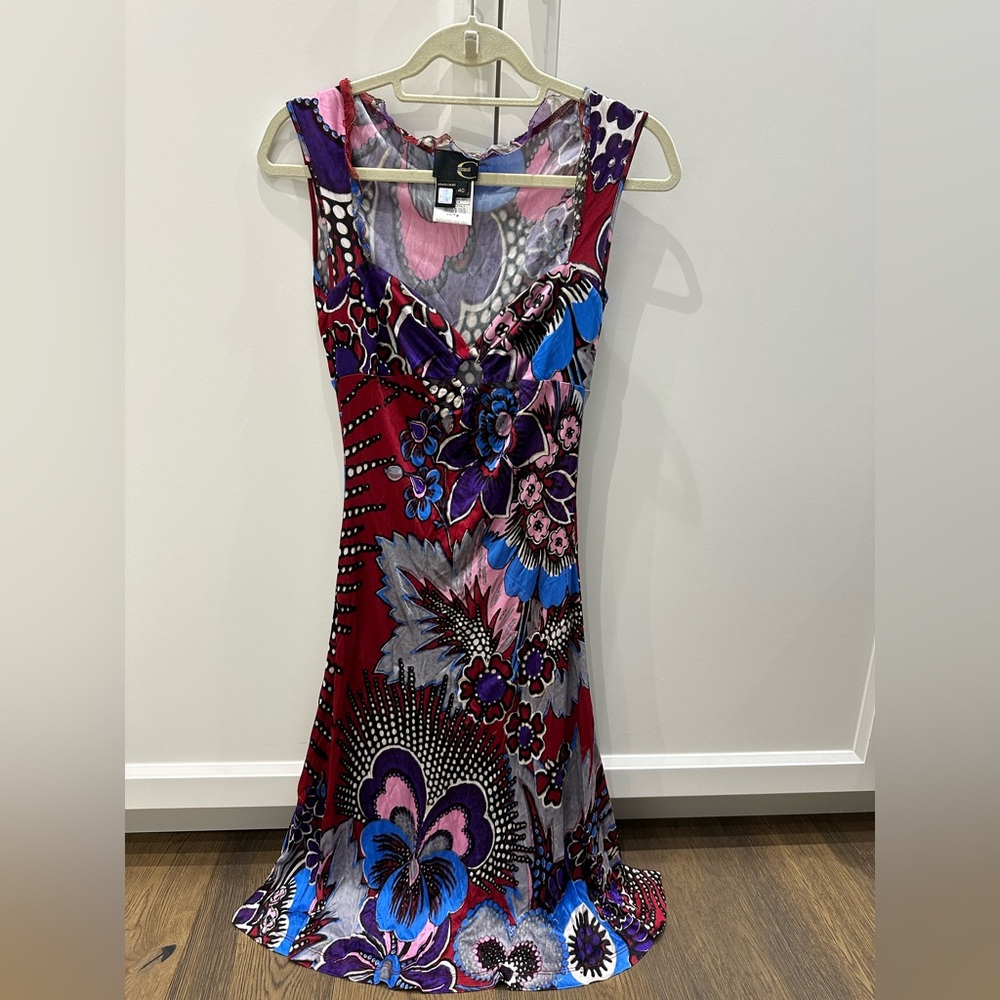 Just Cavalli tea length dress